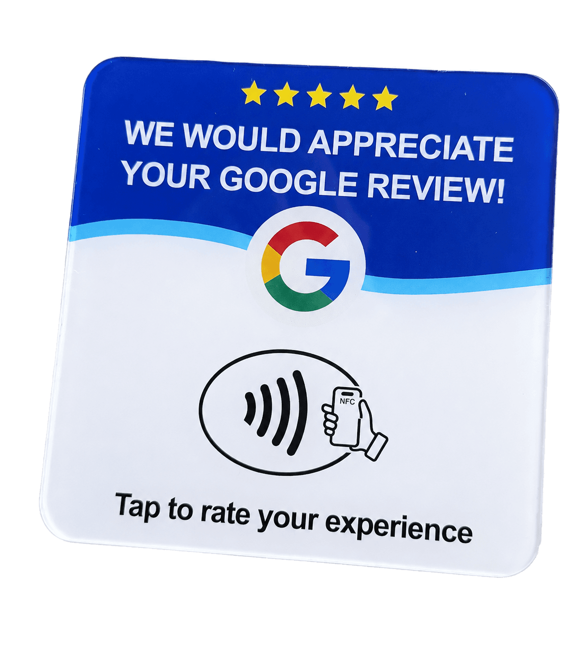 Pick Card Google Review NFC card