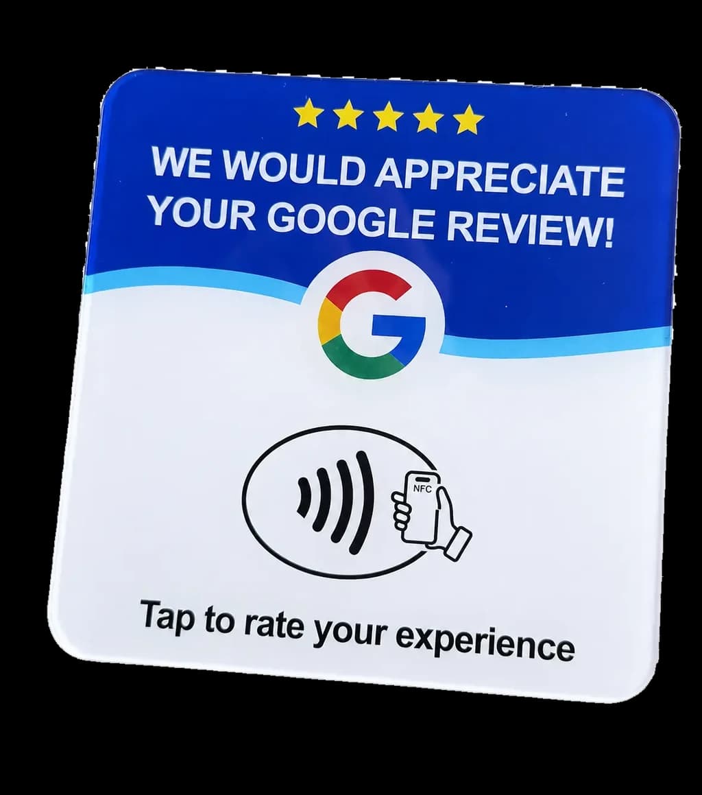Google Review NFC Card by Pick Card