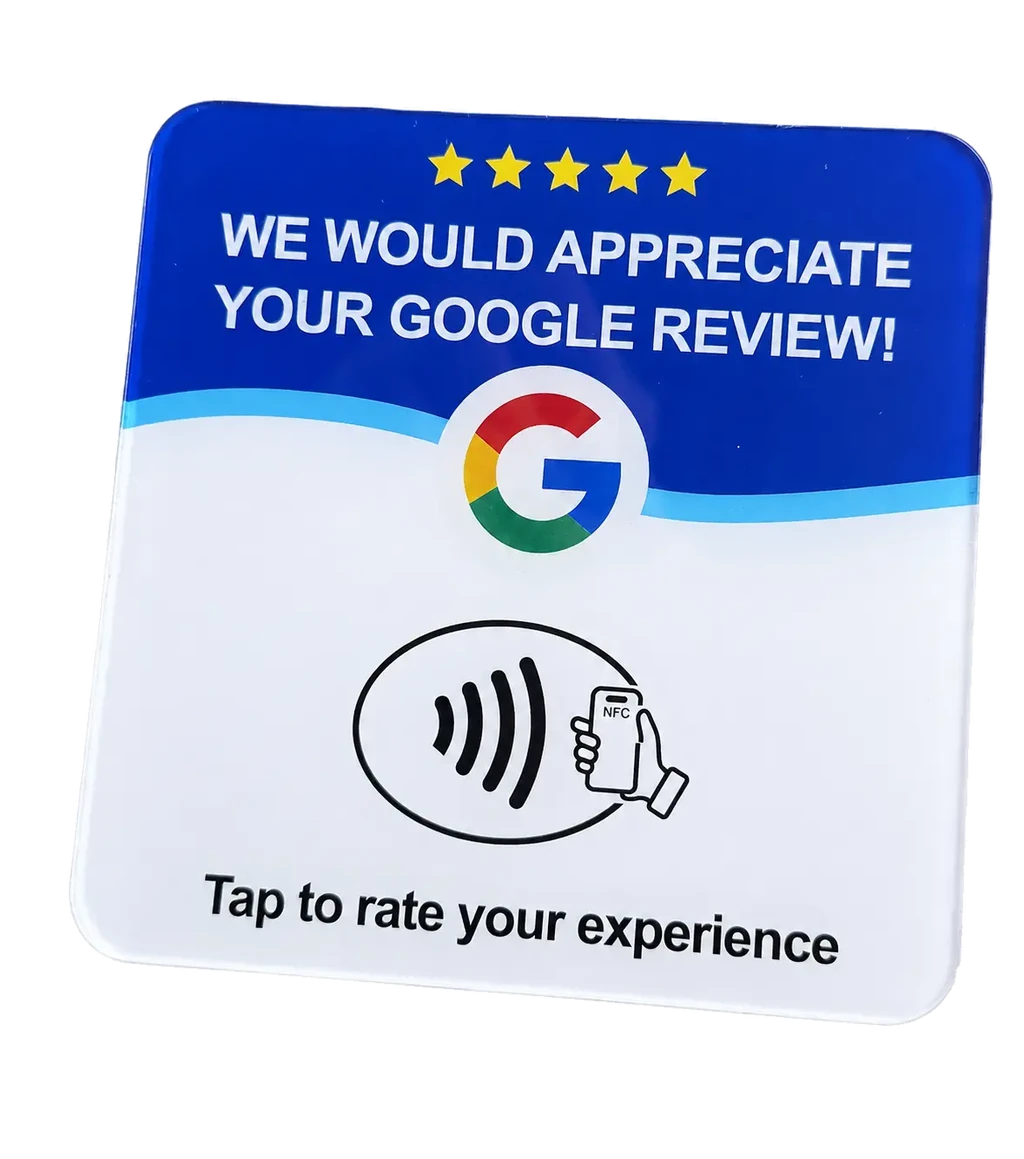 Real Pick Card Google Review NFC card